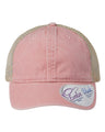 Infinity Her Women's Washed Mesh-Back Ponytail Cap
