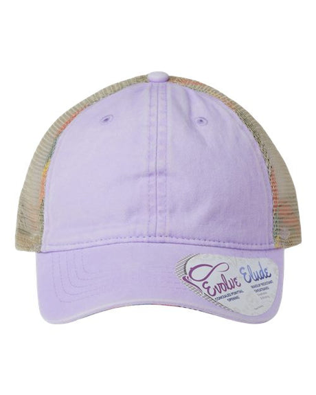 Infinity Her Women's Washed Mesh-Back Ponytail Cap