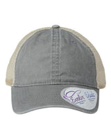 Infinity Her Women's Washed Mesh-Back Ponytail Cap