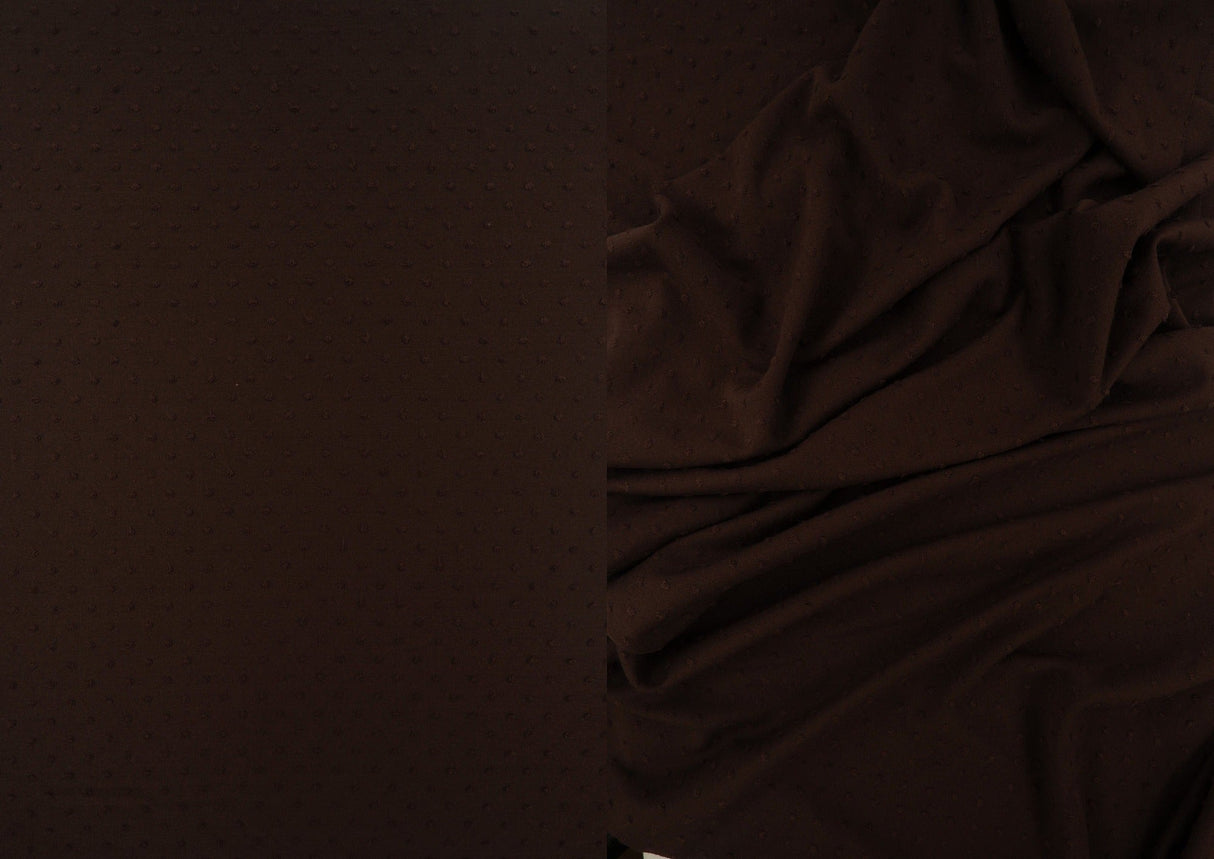 Swiss Dot Jacquard Stretch Knit