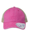 Infinity Her Women's Washed Mesh-Back Ponytail Cap