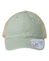 Infinity Her Women's Washed Mesh-Back Ponytail Cap