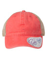 Infinity Her Women's Washed Mesh-Back Ponytail Cap