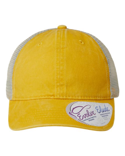 Women's Washed Mesh-Back Cap