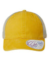 Women's Washed Mesh-Back Cap