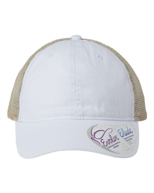 Women's Washed Mesh-Back Cap