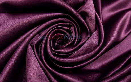 Lamour Satin Polyester Matte Satin Fabric - Multiple Colors, 58/60" Width (1 Yard)