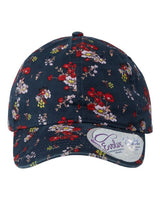 Women's Garment-Washed Fashion Print Cap