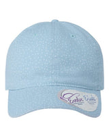 Women's Garment-Washed Fashion Print Cap