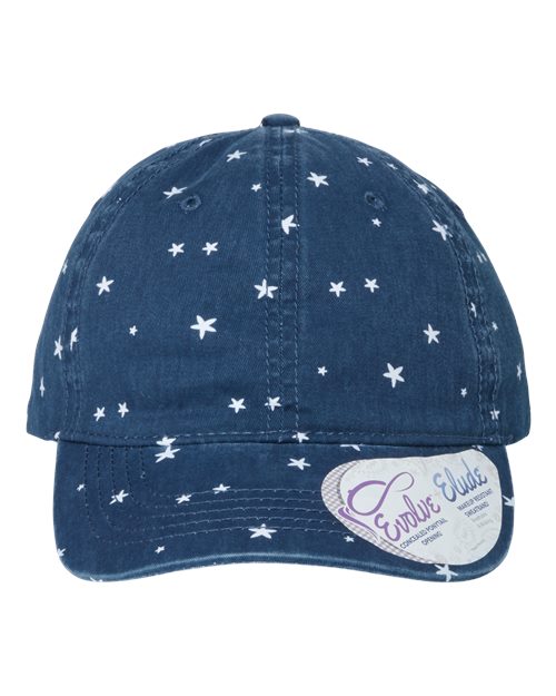 Women's Garment-Washed Fashion Print Cap