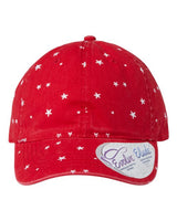 Women's Garment-Washed Fashion Print Cap