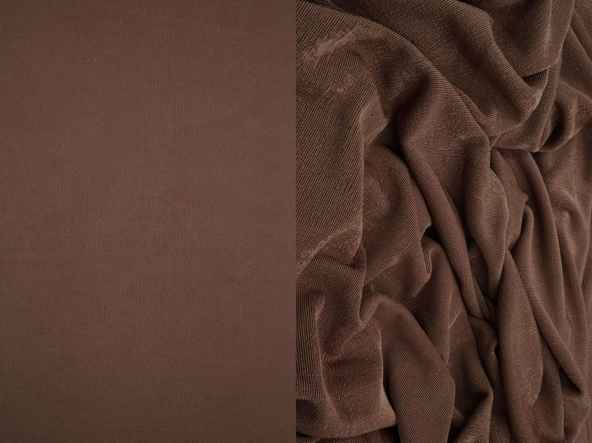 1 Yard 1x1 Slinky Rib Solid Knit Fabric, 52/54? Wide Polyester Spandex Blend