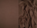 1 yarda de tela de punto canalé 1x1 Slinky sólida, ancho de 52/54'', mezcla de poliéster y spandex