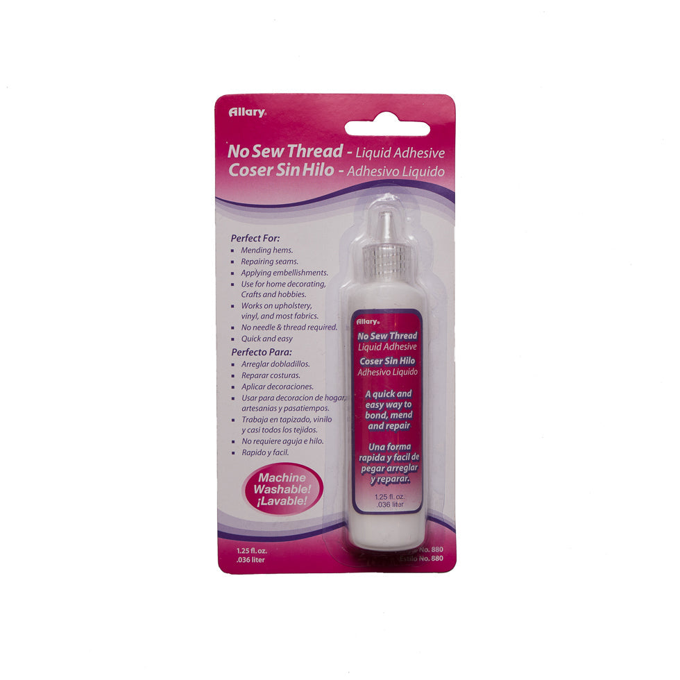 Allary No Sew Thread - Liquid Adhesive