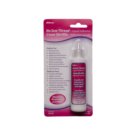 Allary No Sew Thread - Liquid Adhesive