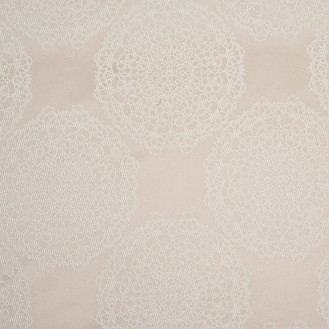 Champagne and Pale Gold Satin Jacquard