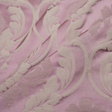 Lilac and Taupe Floral Satin Jacquard