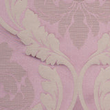 Lilac and Taupe Floral Satin Jacquard