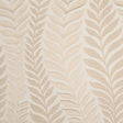 Beige and Light Beige Leafy Satin Jaquard