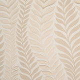 Beige and Light Beige Leafy Satin Jaquard