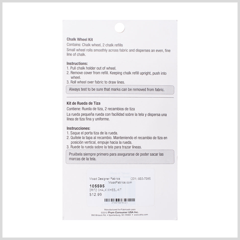 Dritz Chalk Wheel Kit