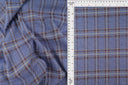 1 Yard 58/60" Knit Jacquard Plaid Fabric 96% Polyester 4% Spandex 230 GSM
