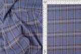 58/60" Knit Jacquard Plaid Fabric 96% Polyester 4% Spandex 230 GSM by Yard