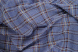Double Knit Jacquard Plaid Stretch Fabric
