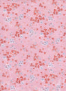 1 Yard High Multi Chiffon, Small Floral Woven Fabric Sheer Soft Drapery 57/58" Width