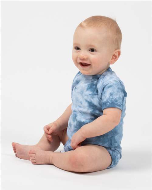 Infant Crystal Tie-Dyed Onesie