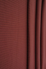 Rib Solid Stretch Knit Fabric
