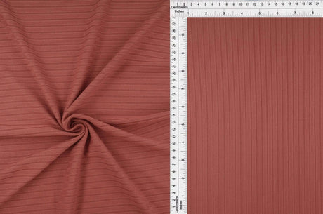 1 Yard Yummy Rib 8x3 Solid Stretch Knit Fabric 58 Inch Wide
