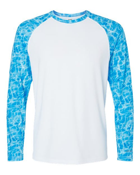 Men's Panama Colorblocked Long Sleeve Performance T-Shirt