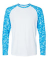 Men's Panama Colorblocked Long Sleeve Performance T-Shirt