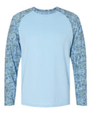 Men's Panama Colorblocked Long Sleeve Performance T-Shirt