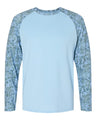 Men's Panama Colorblocked Long Sleeve Performance T-Shirt