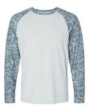 Men's Panama Colorblocked Long Sleeve Performance T-Shirt
