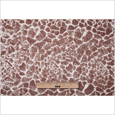 Rose Gold Baby Sequins "Splotches" on Mesh