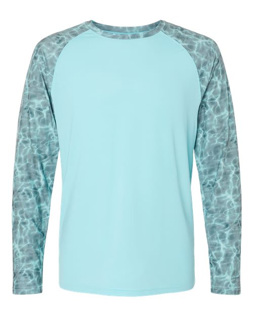 Men's Panama Colorblocked Long Sleeve Performance T-Shirt