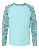 Men's Panama Colorblocked Long Sleeve Performance T-Shirt
