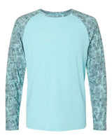 Men's Panama Colorblocked Long Sleeve Performance T-Shirt