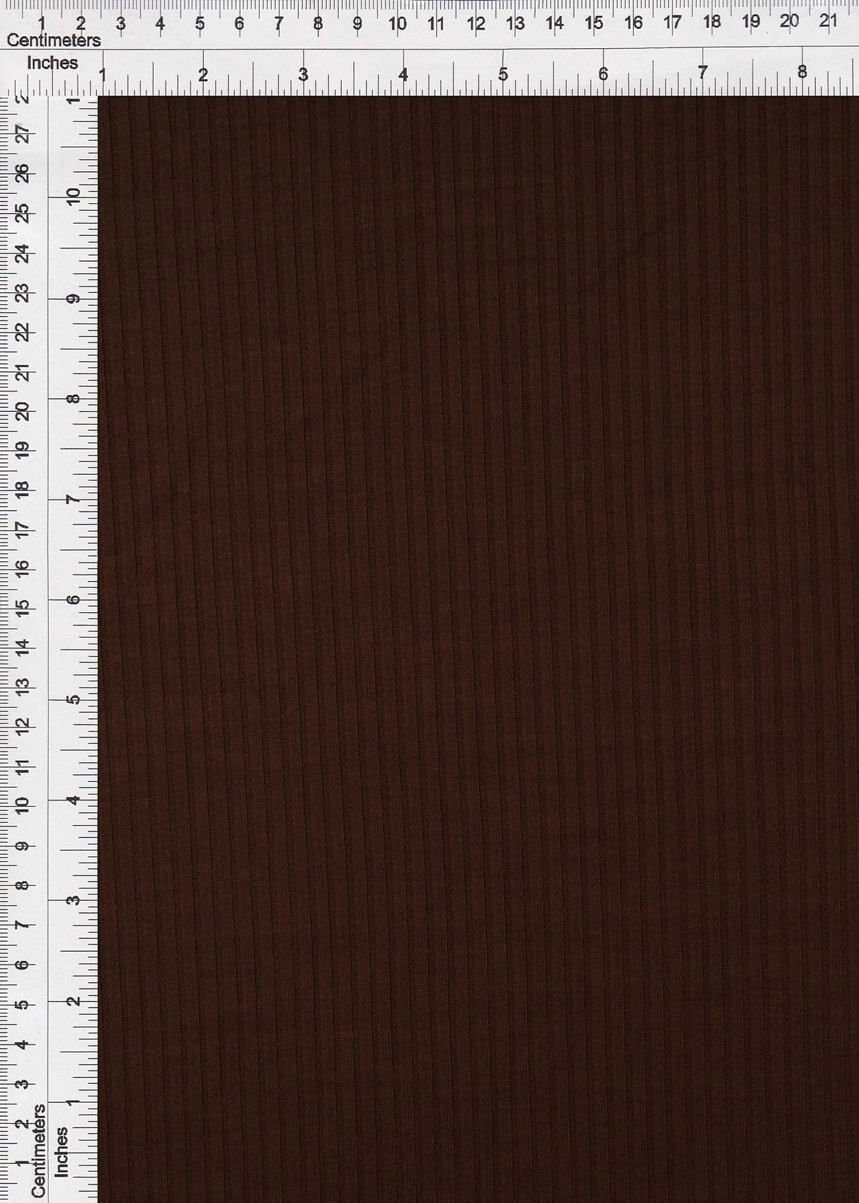 Rib Knit Solid Stretch Fabric