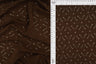 Eyelet Jacquard DTY Knit Brown Coco