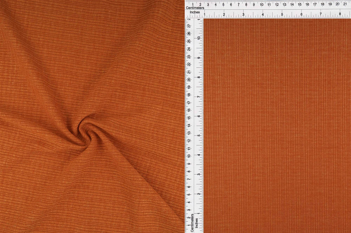 Two-Tone Rib Stretch Knit Fabric
