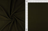 Rib Solid Stretch Knit Fabric