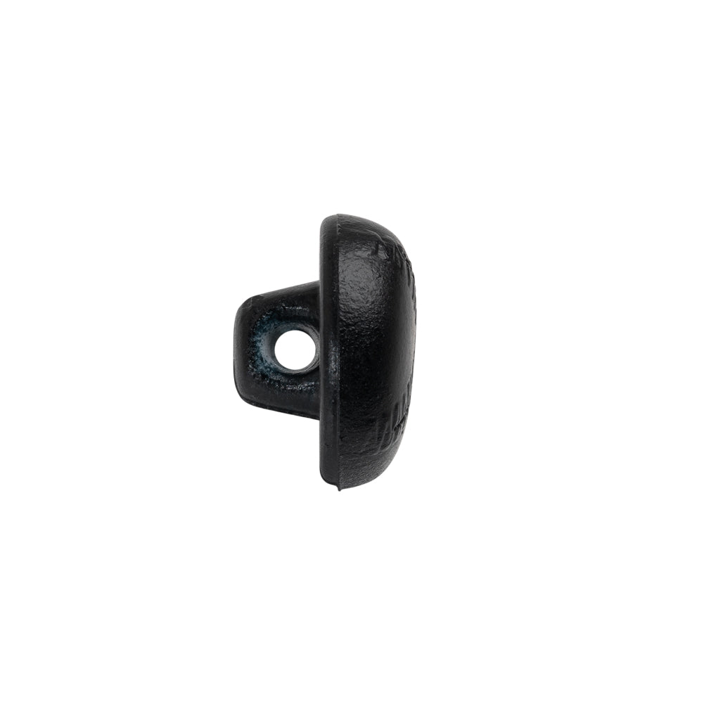 Italian Navy Top-Stitched Plastic Shank Back Button - 24L/15mm