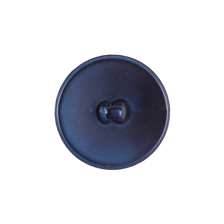 Italian Navy Top-Stitched Plastic Shank Back Button - 36L/23mm