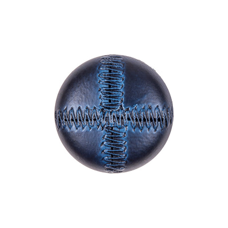 Italian Navy Top-Stitched Plastic Shank Back Button - 36L/23mm