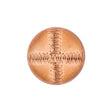 Italian Light Brown Top-Stitched Plastic Shank Back Button - 36L/23mm