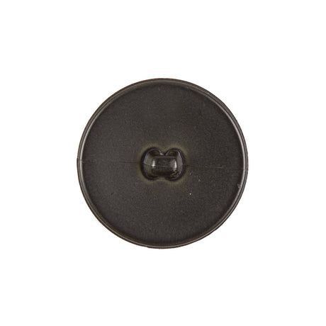Italian Dark Green Top-Stitched Plastic Shank Back Button - 36L/23mm